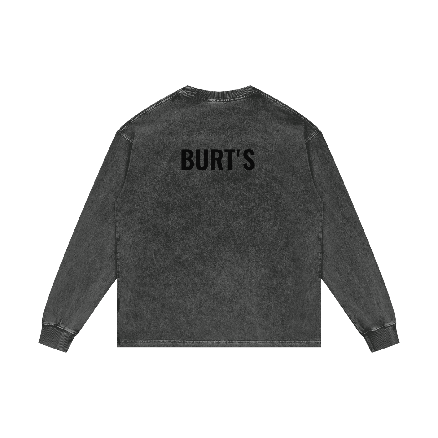 Acid Wash Oversize Long Sleeve T