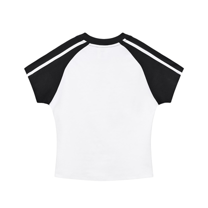 BS Raglan Sleeve Crop Top